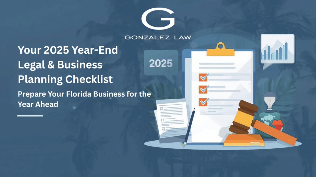 year-end business checklist for Florida business owner.