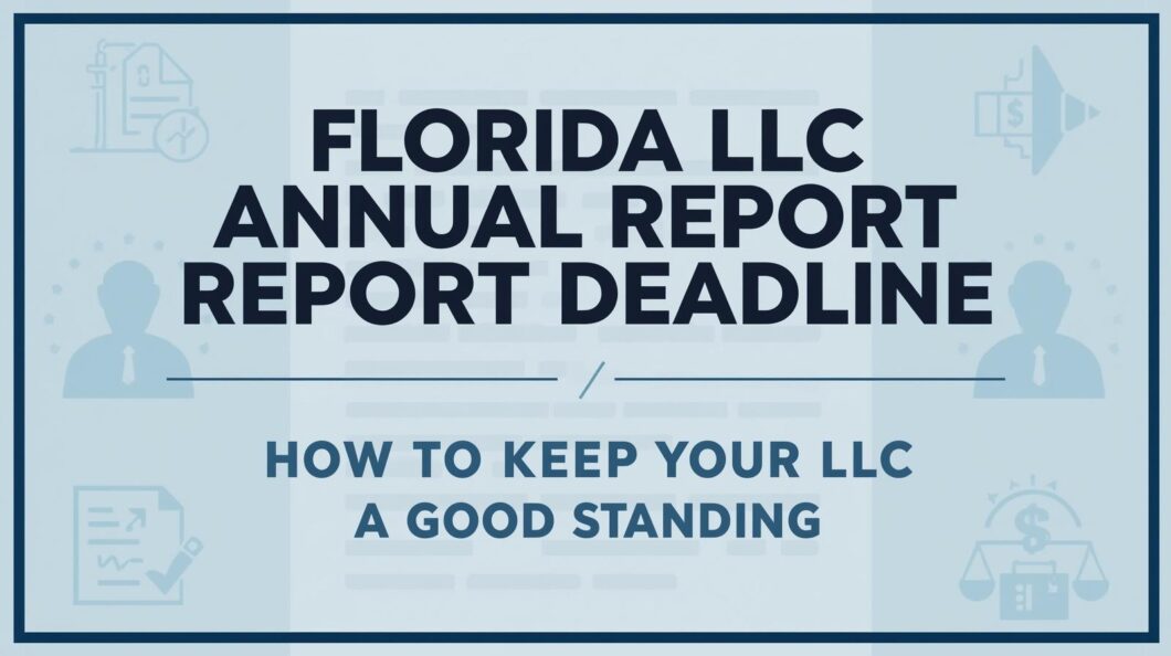Florida LLC annual report deadline and keeping your LLC in good standing